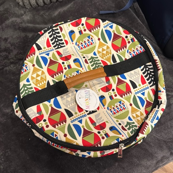 NWT Initials Christmas Casserole Dish Holder/ Transporter - Picture 1 of 7